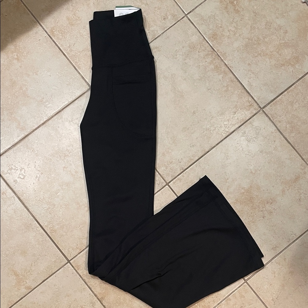 Gilly Hicks Recharge Black Flare Leggings